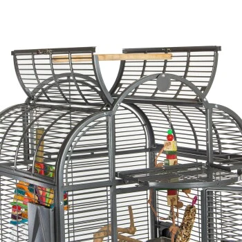 Montana Cages Voliere Havana Dunkelgrau 9 Montana Cages Voliere Havana Dunkelgrau – Bild 7