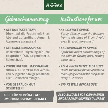 Aniforte Milben STOP Für Hühner & Geflügel 5 Liter 5 Aniforte Milben STOP Für Hühner & Geflügel 5 Liter – Bild 3