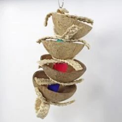 HappyBird Treatspielzeug Coconut Kabob Bird Toy