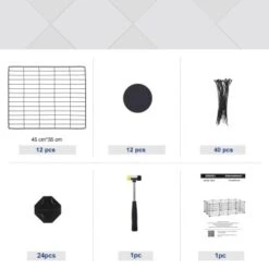 SONGMICS Freilauf, DIY, Metallgitter -VERSELE-LAGA Verkäufe 4f50b9780a6b2ff4a4cbc5986455c046f1b1f599 1651643 de DE 6ed42963cf70997cbf23fd650692cf5176956c9cf26amd