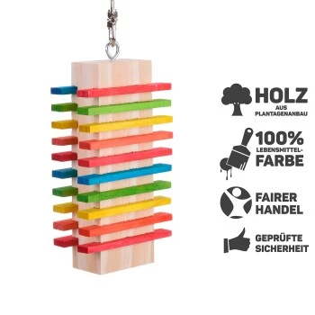 HappyBird Papageienspielzeug Slidy II 7 HappyBird Papageienspielzeug Slidy II – Bild 5