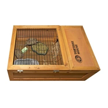 ZooMed Schildkrötenhaus Holz 5 ZooMed Schildkrötenhaus Holz – Bild 3