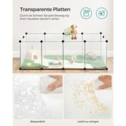SONGMICS 2er Set XL Freigehege Mit Bodenplatten Weiß -VERSELE-LAGA Verkäufe 69048c05a95ececcb66a644006e23c744560e5ee 1651632 de DE 5e9cb8cebe74996a0661863191201f77dd13173d3vdsLF