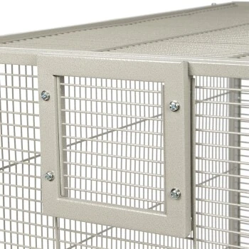 Montana Cages Voliere Melbourne 160 Hellgrau 4 Montana Cages Voliere Melbourne 160 Hellgrau – Bild 2