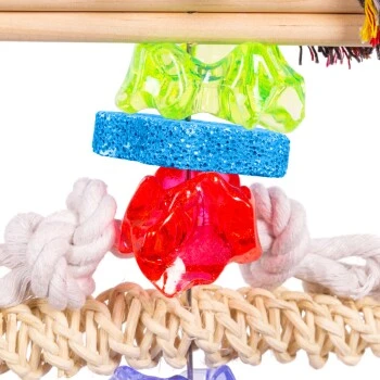 HappyBird Papageienspielzeug Stone & Bone 6 HappyBird Papageienspielzeug Stone & Bone – Bild 4