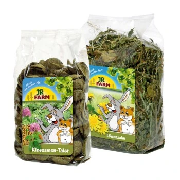 JR Farm Kleesamen-Taler Und Löwenzahn Set 500g 3 JR Farm Kleesamen-Taler Und Löwenzahn Set 500g