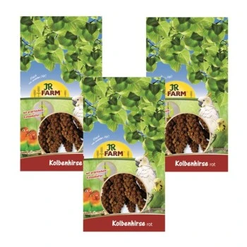 JR Farm Rote Kolbenhirse 3x500g 3 JR Farm Rote Kolbenhirse 3x500g