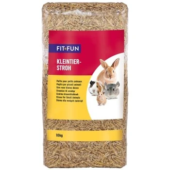 FIT+FUN Kleintierstroh 10kg 3 FIT+FUN Kleintierstroh 10kg