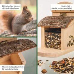 Aniforte Wild Eichhörnchen Futterhaus + 200 G Futter -VERSELE-LAGA Verkäufe b39419b4706cb8b62024b7d697808c4fccd37b2e 1431210 de DE aa826e57820cda5b85197f64ad759a2ed1d1e0199GoABw
