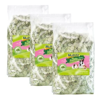 MultiFit Erbsenflocken 3x1kg 3 MultiFit Erbsenflocken 3x1kg