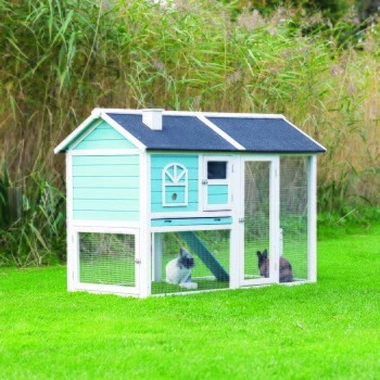 Trixie Natura Kleintierstall 2 Etagen 4 Trixie Natura Kleintierstall 2 Etagen – Bild 2