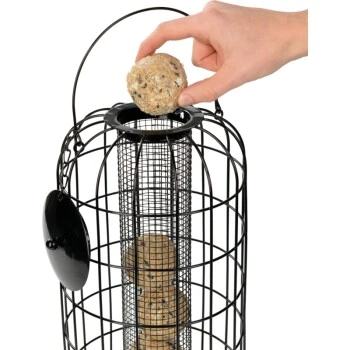 AniOne Futterschutzsäule Für Meisenknödel 3 AniOne Futterschutzsäule Für Meisenknödel