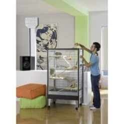 AniOne Nagerkäfig Romulus -VERSELE-LAGA Verkäufe e742c82a9d50bd684d05d43b55e9e87ea61be1a5 a809a5e0e28a69d9656b5d805201a55593f027bb