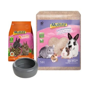 MultiFit Zwergkaninchen Geschenk-Set 3tlg. 3 MultiFit Zwergkaninchen Geschenk-Set 3tlg.